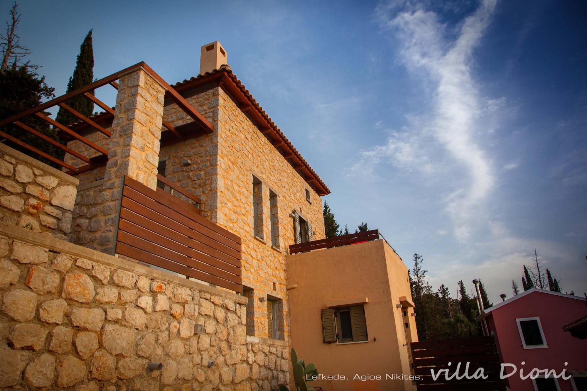 Villa Dioni Áyios Nikítas Exterior foto